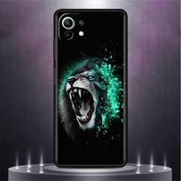 Black Case For Xiaomi Mi Poco X3 NFC M4 F3 C40 11 11T 10T Pro 12 9T 9 10 Lite TPU Phone Cover Tiger Animal Xiaomi Poco X3 black