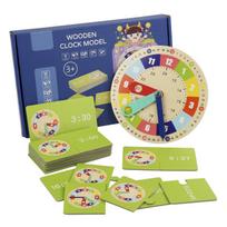 Vaikų Montessori Laikrodis Edukaciniai Žaislai Valanda Minutė Sekundė Pažinimas Dėlionės Žaislai Vaikams Ankstyvasis Mokymasis Mokymo Priemonė