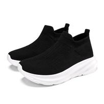 HOHO FAIR Unnisex Sneakers Platform Batai Kvėpuojantys laisvalaikio sportiniai vaikščiojimo batai vyrams 43 juoda
