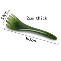Head Massager Scalp Gua Sha for Body Neck Leg Massage Five-claw Head Scraping Stick Massage Scraping Claw Massage Visage gray