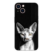 Juodas TPU dėklas, skirtas Xiaomi POCO M4 X4 C40 Pro 4G 5G X3 NFC 5G F3 F4 GT Sfinkso katė POCO F4 white