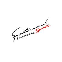 Sports Mind Decal Racing Car Hood Body Side Window Reflective Vinyl Trim Graphic Sticker Car Accessories Exterior Part Universal