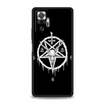 Phone Case For Xiaomi Redmi Note 12 10 11 9 8 Pro Plus 9S 7 8T 9T 9A 8A 9C K40 Gaming Soft Cover Bumper moon Tarot cat Aesthetic Redmi 9A gray