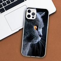 Britų trumpaplaukės katės telefono dėklas, skirtas Apple iPhone 11 12 13 15 14 Pro 7 XR X XS Max 8 Plus + Mini SE individualizuoto spausdinimo minkštas viršelis iPhone 15