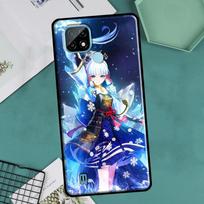 Kamisato Ayaka Genshin Impact Case For Realme 9 Pro Plus 8 8i 9i C35 GT Neo 2 Cover For OnePlus 10 9 Pro Nord2 8T 9R 10R OnePlus 8Pro white