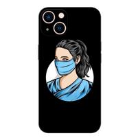 Black tpu Case For Xiaomi Redmi 5 5plus 6 6a 7 7a 8 8a back cover nursing art drawing Redmi 7a black