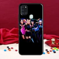 Kda Kaisa Ahri Akali Samsung Galaxy A34 A54 A14 A52 A32 A22 A12 A13 A53 A11 A51 A71 A50 Telefonų dėklas Samsung A32 5G blue