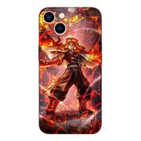 Black tpu case for iphone 5 5s se 2020 6 6s 7 8 plus x 10 XR XS 11 12 13 mini pro MAX back cover Rengoku Kyoujurou iphone 12