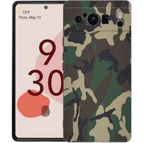 Karinis Camo Kamufliažinis Telefono Dėklas Google Pixel 8 7 6 Pro 6A 7A 5G Minkštas Silikoninis Atsparus Smūgiams TPU Juodas Dangtelis Fundas Pixel 6 beige