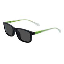 TR90 Lightweight Men and Women Polarized Black Driving Sunglasses With Clip On And Spring Hinge For Prescription Optical Lenses gray