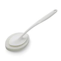 Charm 1PC Home Cleaning Bathroom Brush Multifunction Brush Sponge Brush Cleaning Brush Scouring Pad Long handle Brush Bathtub Brush Home Supplies balta