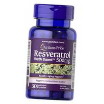 Resveratrol, Resveratrol 500, Puritan's Pride (70367020) 30caps