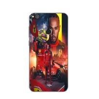 Coque - Scuderia Ferrari - Huawei P8 Lite 2017 - Lewis Hamilton - Souple - Noir