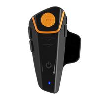 Motociklo šalmas Bluetooth ausinių domofonas palaiko realaus laiko domofono FM radijo funkciją 【1】none wheat