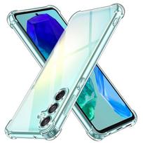 Four-Corners Shockproof TPU Case for Samsung Galaxy M15 M35 M55 M14 M34 M54 M33 M53 5G ProtectiveTransparent Ultra Thin Clear Full Protection Cover For Samsung M13 5G gryna