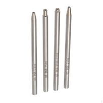 4x Laikrodžio svyruojančio rotoriaus ašies perforavimo įrankis Mechanizmo įrankis Stiprus tvirtumas Smeigimas skirtas gray