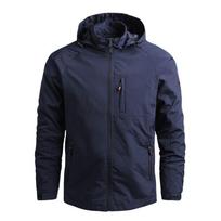 Vyriškas plonas pavasario ir rudens paltas, alpinizmo striukė, greitai džiūstanti, neperpučiama, skirta lauko sportui 5XL black