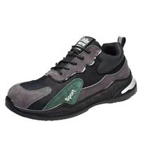 Men's Labor Insurance Shoes, Anti-smashing and Anti-piercing Solid, Lightweight, Breathable, Deodorant and Wear-resistant, Electric Welding Work Shoes 36