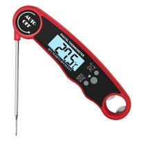 Foldable Food Thermometer raudona