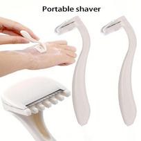 3pcs/Set Manual Hair Removal Tool - Ladies' Shaving, Portable Shaver For Underarms, Legs, Body, With Microscopic Safety Guard To Prevent Cuts One Size