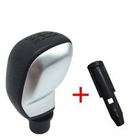 Pavarų perjungimo rankenėlės svirties movos adapteris Citroen C3 C4 C5 XSARA Sega Triumph C2 Elysee / Peugeot 106 206 206CC 207 307 308 408 607 608 gray