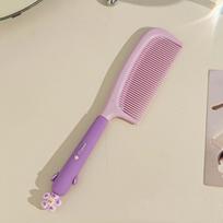 Mielas animacinis mielas naminio gyvūno plaukų šukos namų ūkio minkšto plastiko rankena šukos nešiojamos mergaitės plaukų šukos plastikinės šukos gray