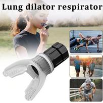 Kvėpavimo treniruoklis Pratimai Plaučiai Veidas Burnos antgalis Respiratorius Sveikatos priežiūra 5*10cm