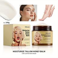 Butter Moisturizing Cream Moisturizing Honey Tallow Cream Kūno priežiūros odos kremas 100ml