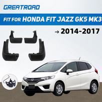 Automobilio purvasargiai Honda Fit Jazz GK5 MK3 2014 2015 2016 2017 Purvasargiai Apsaugos nuo purslų Purvasaugiai Priekiniai Galiniai 2014-2017