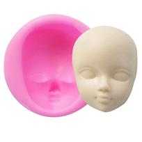 „Charm Baby Tools“ dekoravimo formos silikoninis pyrago karščiui atsparus veido kepimas, vizualinis konditerijos fondantas 1