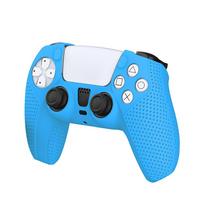 PS5 silikoninio apvalkalo priedas, skirtas PS5 dvigubo jutimo valdikliui, PS5 valdiklio odai X 1, keletui spalvų 15*10*5cm mėlyna