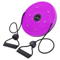 Magnet Waist Twisting Disc Fitness Balance Board Weight Lose Trainer Magnetic Massage Wriggling Plate Twister Exercise Equipment violetinė