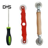 Ekrano ritinėlio įrankis Daugiafunkcis įrankis su ergonomiška rankena, kompaktiško dydžio, nešiojamas, lengvai naudojamas Spline Roller ekrano taisymo įrankis 1 Set red