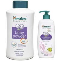 Himalaya Kūdikių pudra, 700 g & Himalaya ypač drėkinantis kūdikių prausiklis, 400 ml white
