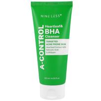 NINE LESS A-Control Heartleaf & BHA Cleanser 120 ml - Żel oczyszczający