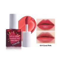 6-color Lipstick Water Lip Color Red Long-lasting Non Stick Cup To Create A Beautiful Makeup Look