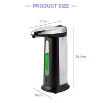 400 ml automatinis skysto muilo dozatorius išmanusis jutiklis muilo dozatorius bekontaktis ABS muilo dozatorius virtuvei vonios kambariui white