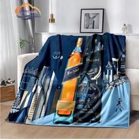 J-johnnie-walker pledas minkštas ir patogus svetainės sofa-lova nešiojami flaneliniai pledai miegamojo dekoracija dovana lovatiesė 30x40in