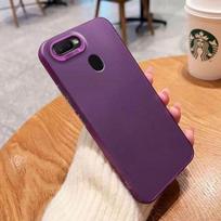 For Realme 2 Pro dėklas Realme U1 telefono dėklas RMX1801 RMX1807 RMX1831 RMX1833 Dangtelis Prabangus Metalinis Aurora Oda Matinis Dangtelis Realme U1 brown
