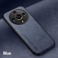Atsparus smūgiams dėklas, skirtas Honor Magic 6 Lite Magic 5 Lite X9b X9a apsauginis dangtelis Integruotas magnetinis automobilio laikiklis Coque Funda Honor Magic 6 Lite mėlyna
