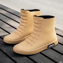 Atsparūs vandeniui lietaus batai vyrams Guminiai batai žvejybai vyras galoshes PVC kulkšnies vandens batai, vyriški darbo saugos batai Botas De Lluvia 36