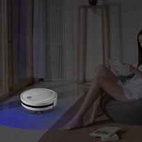 Išmanaus namo įkrovimo šluojantis robotas dovanų dulkių siurblys trys viename Free Size balta