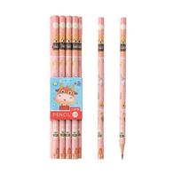 10 vnt/rinkinys Ekologiškas medinis pieštukas Kanceliarinės prekės Piešimo pieštukas Kawaii Student HB Pieštukas Vaikams 10Pcs rožinė