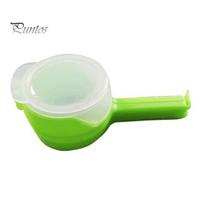 Maisto laikymo sandarinimo spaustukai su pilstymo snapeliais, maišelių spaustukai maisto traškučių maišelių spaustukai šviežumo išlaikymui virtuvėje žalia