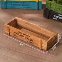 1 vnt. vintažinė medinė sukulentų sodinimo mašina, balkono vazoninių augalų stačiakampė dėžutė, masyvios medienos sultingi bonsai suskirstyta medinė dėžė