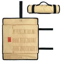 Camping Stake Bag palapinės kaiščiai laikymo krepšys palapinės nagai nešiojimo krepšys stovyklavimui su kuprinėmis žygiams beige