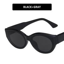 Vintage Cat Eye Sunglasses Blue Light Blocking Anti Ray Eyewear for Women Fashion Ultra Light Cycling Driving Glasses Goggle AS SHOWN black
