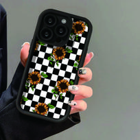 Telefono dėklas, skirtas iPhone 16 13 11 Pro Max iPhone 11 13 16 Samsung S24 Ultra Samsung A54 Redmi note 12 11 Infinix Case iPhone 7&8 juoda