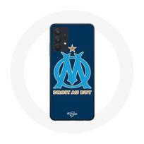 Dėklas - MANIACASE - Samsung Galaxy A32 4G - Marselio Olimpiko logotipas - Lankstus - Mėlynas mėlyna