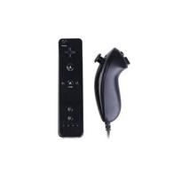 „Wiimote“ valdiklis – „Nunchunk“ – suderinamas su „Wii“.